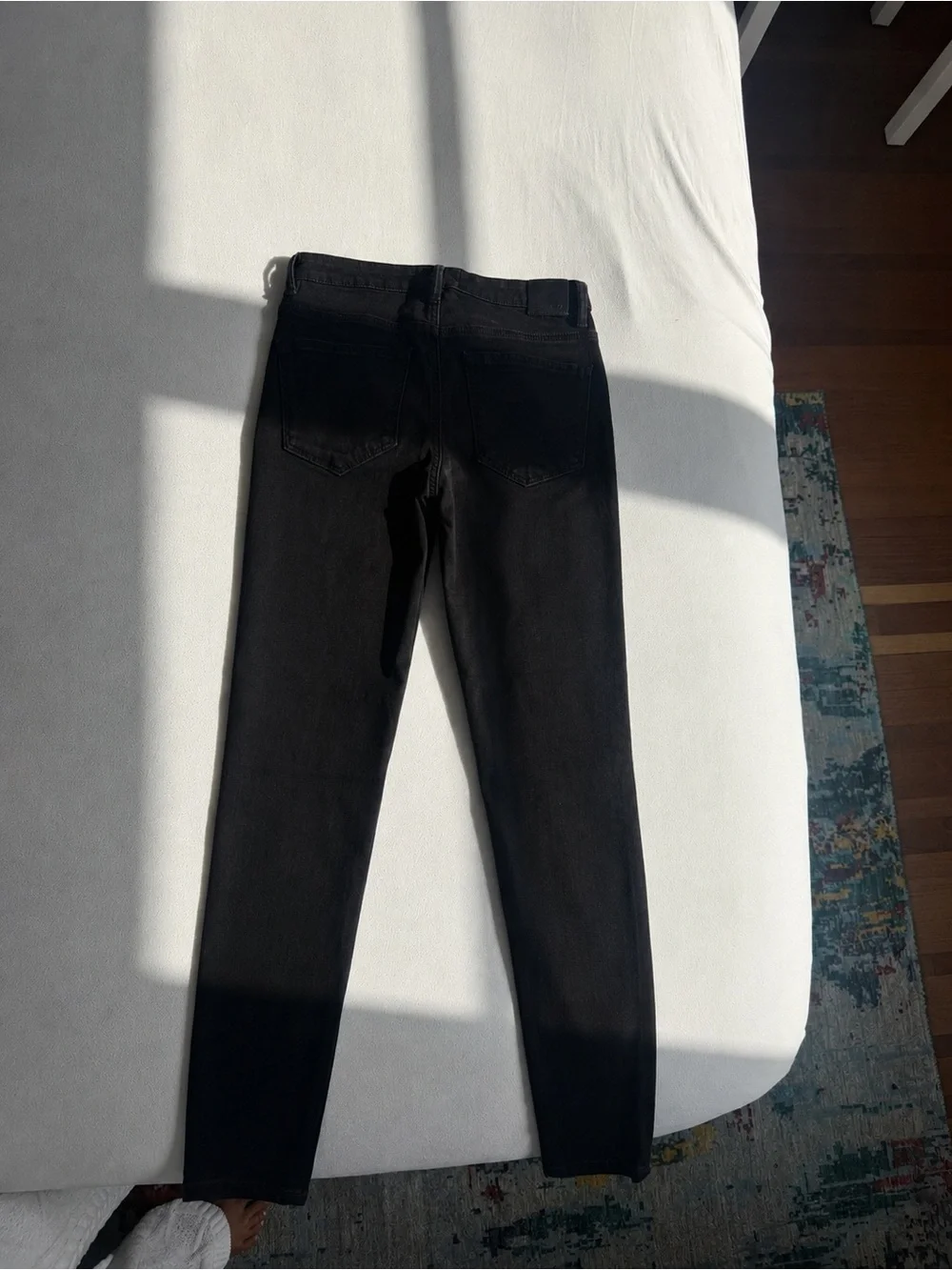 High-Rise Black Skinny Jeans for Women